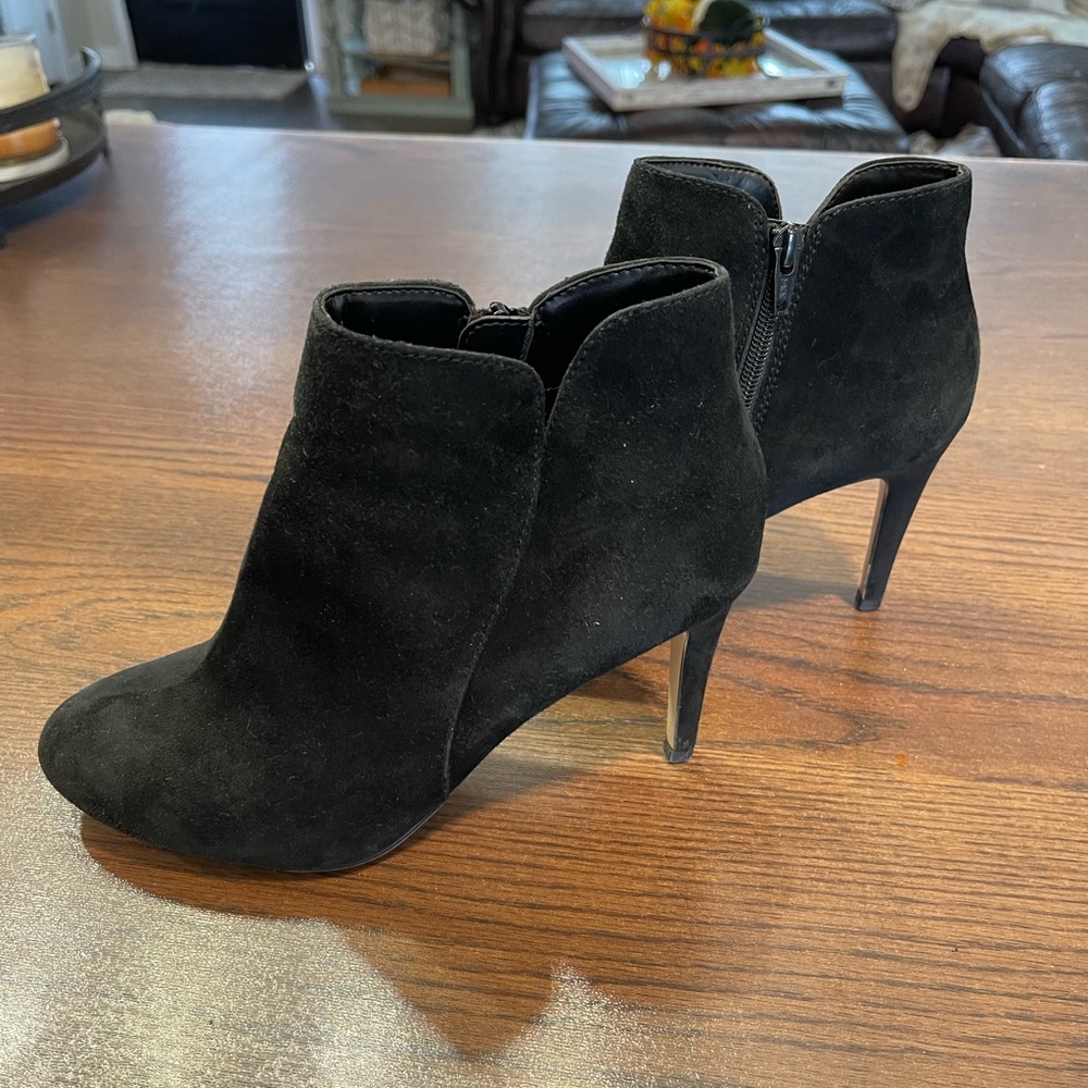 ALDO Black Platform Booties